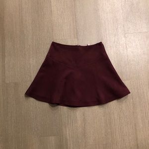Jack Faux Suede Mini Skirt Size 0 WORN ONCE